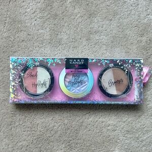NWT Hard Candy “Get Lit” 3 Piece Collection of Bronzer, Blush and Highlighters